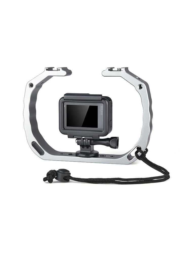 GoPro and Action Sports Camera Vlog Bracket for Diving Photography