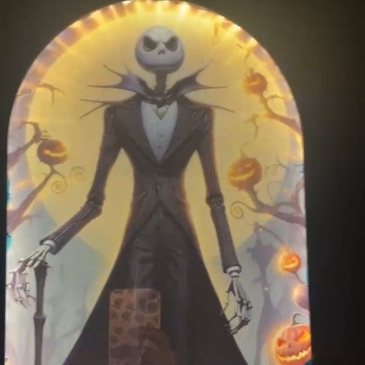 Halloween Exclusive Ghost Holographic Mirror-Halloween Decoration