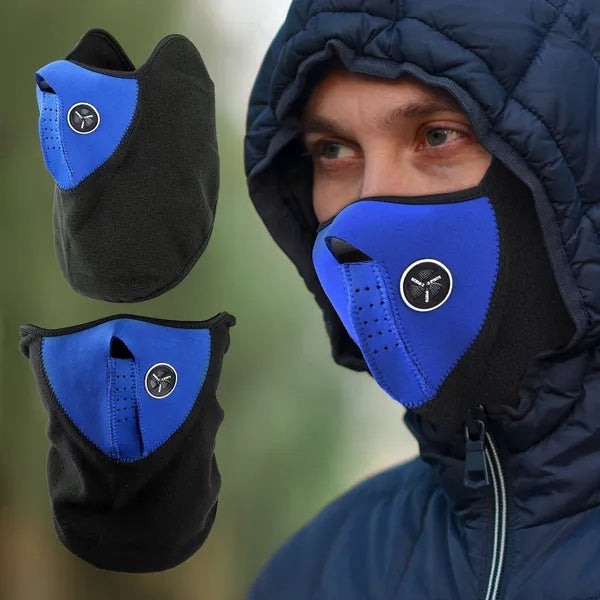 Unisex Half Face Mask Breathable Windproof Dustproof Neck Warmer For Bike Motorcycle Racing
