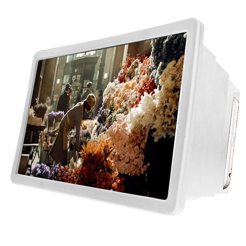 Mobile Phone Screen Magnifier, Bringing A Wider Viewing Field-White