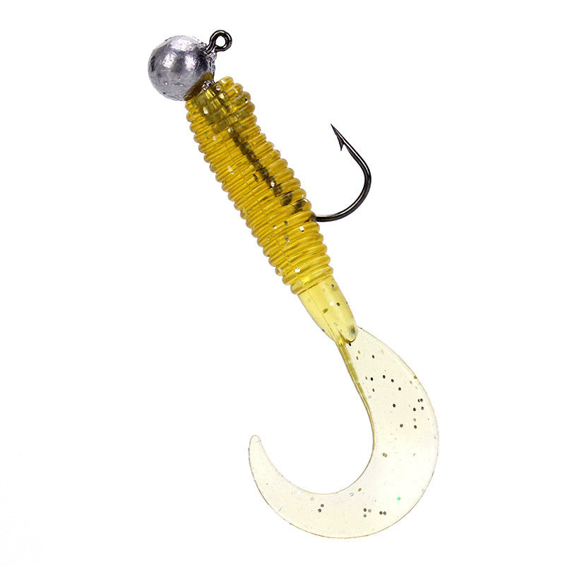 Fishing Lead Hook Lua Soft Round Crank Fishing Tackle