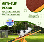 Wooden Dog Agility Seesaw, Training And Exercise Equipment, Weather Resistant, 71  L, Natural