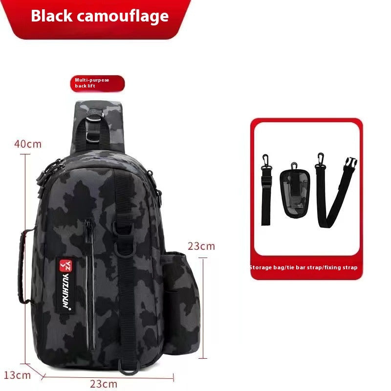 Fishing Lure Bag Multi-functional Waist Bag Single Shoulder Fishing Storage Equipment