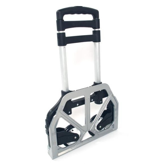 Trolley Portable, Foldable, Telescopic Trolley, Trolley, Luggage Cart, Black