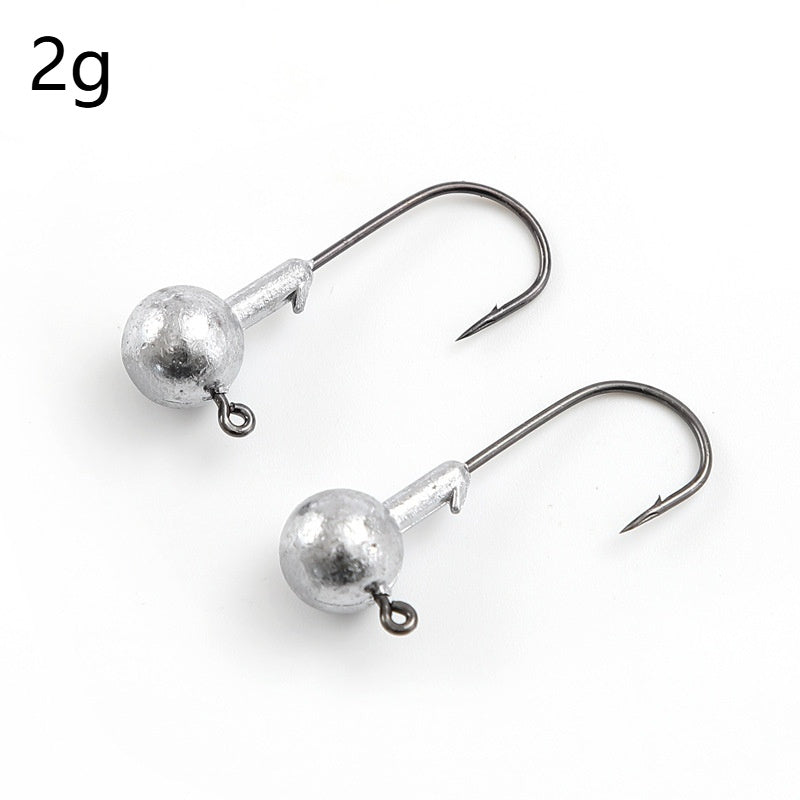 Fishing Lead Hook Lua Soft Round Crank Fishing Tackle