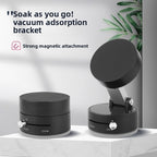 Vacuum Magnetic Bracket -360 Degree Rotation, Multi-scene Application, Easy Absorption, Car, Home, Office Must-have