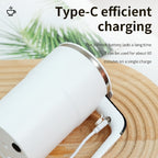 Automatic Coffee Stirring Cup, Stainless Steel Self-stirring Coffee Cup With Lid, Automatic Stirring, LED Intelligent Display Temperature