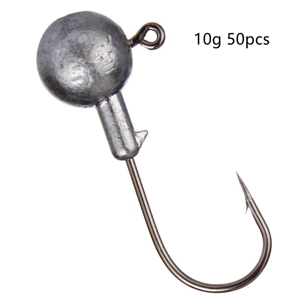 Fishing Lead Hook Lua Soft Round Crank Fishing Tackle