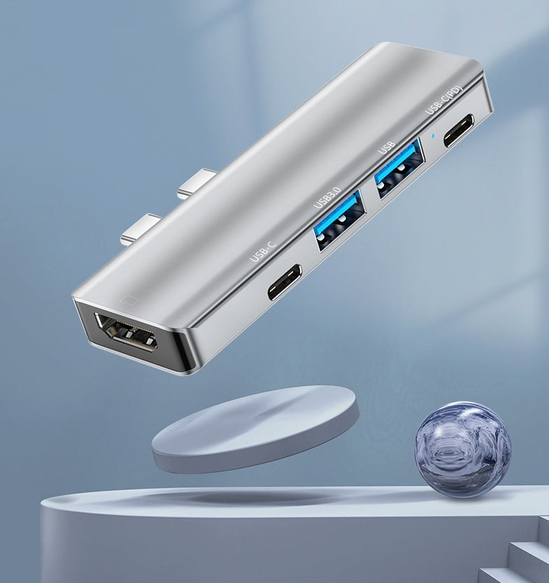 4K HDMI Adapter For MacBook Pro Air USA Multiport USB-C Hub Type C To USB 3.0