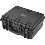 Hard Pistol Cases With Pre-Cut PU Foam, Waterproof Dustproof Hard Gun Case For 1 Pistol,  Lockable Pistol Case, Black