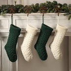 Christmas Decoration Layout Supplies Decorative Decorations Knitted Pendant Gift Bag Twist Large
