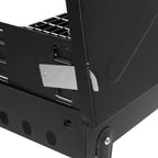 Outdoor Portable Charcoal Grill Black Portable Square Carbon Oven