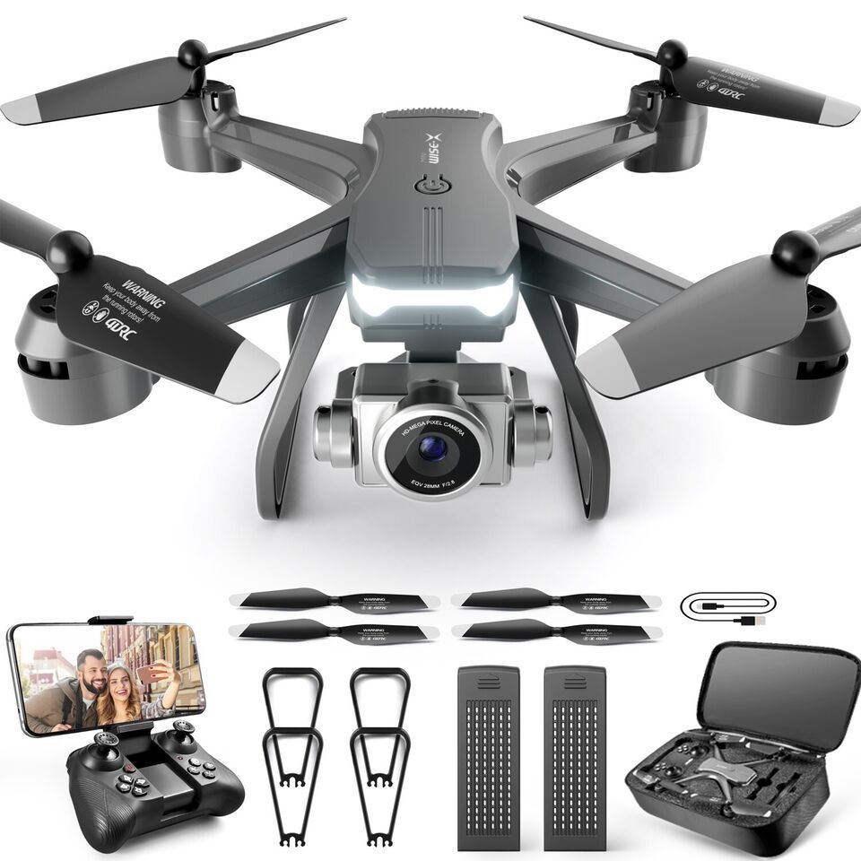 Drone 6K HD Dual Camera 4DRC V14 Professional-Wifi FPV Portable RC Quadcopter 2 BATTERY, Drones Suitable For Adults & Beginners. Logistics Is Randomly Sent By UPS, USPS