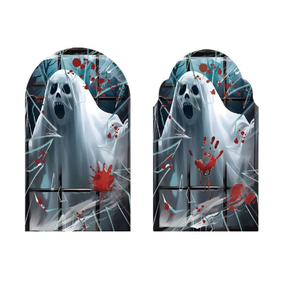 Halloween Exclusive Ghost Holographic Mirror-Halloween Decoration