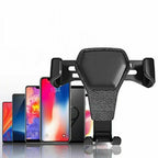 iPhone & Android Universal Car Mount Holder Stand Air Vent Cradle For Mobile Cell Phone Gravity Car Mount Air Vent Phone Holder For I Phone X XR XS Max S Amsung S10 Note9