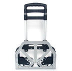 Trolley Portable, Foldable, Telescopic Trolley, Trolley, Luggage Cart, Black