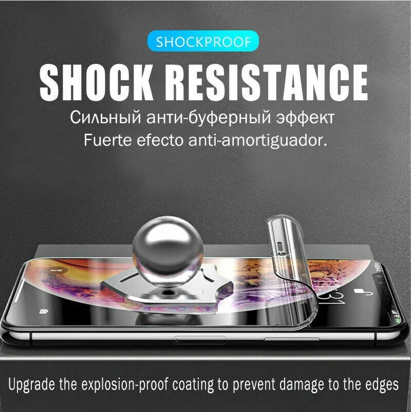 iPhone 2PCS Hydrogel Screen Protector For iPhone 15 14 13 12 11 Pro Max SE X XS XR 8 7