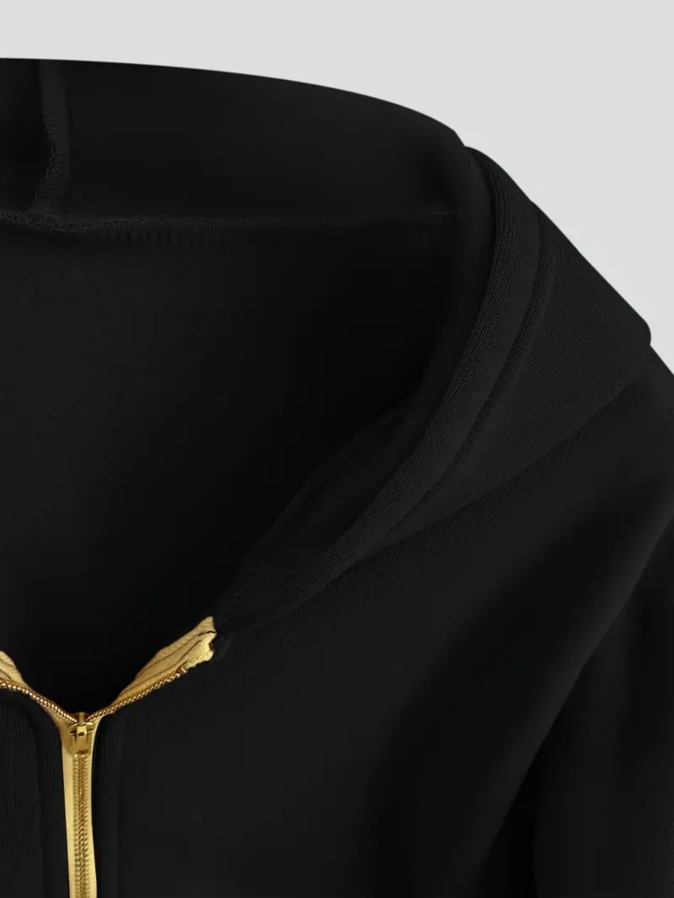 New Women's Jacket, Zipper Closure, Hooded Collar, Essential Women's Coat For Autumn And Winter