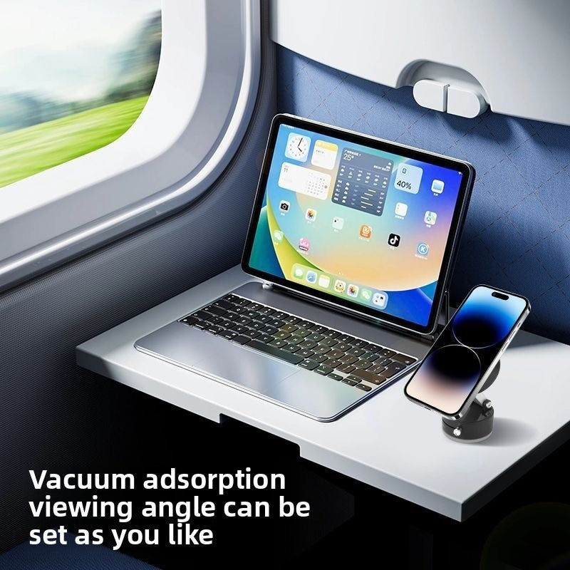 Vacuum Magnetic Bracket -360 Degree Rotation, Multi-scene Application, Easy Absorption, Car, Home, Office Must-have