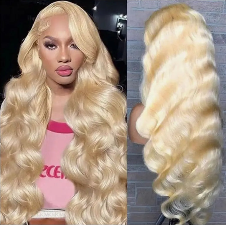 Blonde Sale Hot Sale Blonde 30 Inch 5 HD 13x4 Body Wave Lace Wig Raw Black Female Human Hair