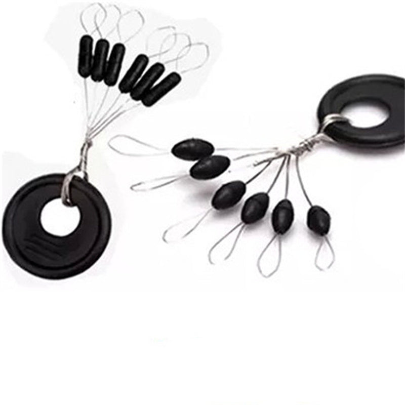 Olive Shaped Rubber Space Bean Fishing Accessory