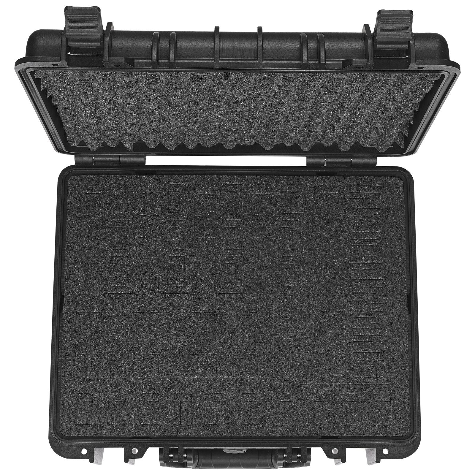 Hard Pistol Cases With Pre-Cut PU Foam, Waterproof Dustproof Hard Gun Case For 1 Pistol,  Lockable Pistol Case, Black
