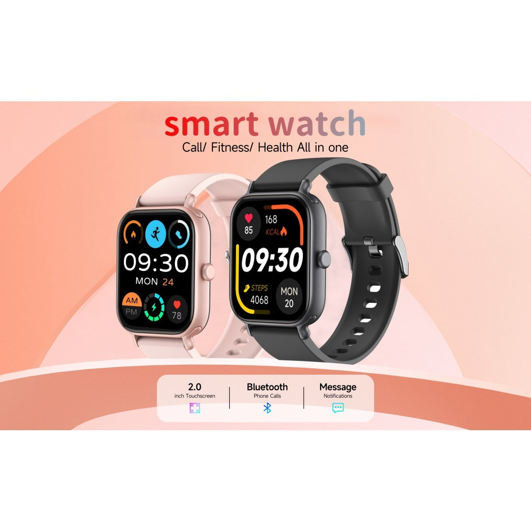 Smart Watch for iPhone and Android New 2.0-inch Smart Watch With Multiple Sports Modes And Fitness Tracker