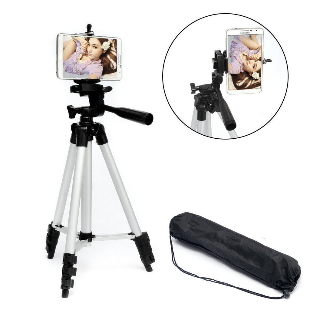 Professional Mobile & Camera Tripod Stand Holder Mount For Cell Phone, Portable Tripod, Mobile Phone Live Stream Holder, Camera Tripod
