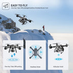 Drone 6K HD Dual Camera 4DRC V14 Professional-Wifi FPV Portable RC Quadcopter 2 BATTERY, Drones Suitable For Adults & Beginners. Logistics Is Randomly Sent By UPS, USPS