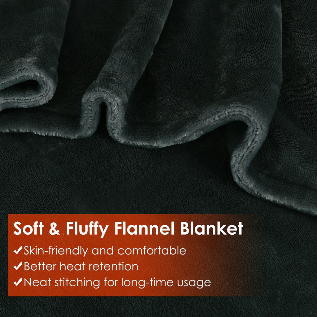 Big Saving 1Pc  59x31in USB Heated Blanket Electric Heated Blanket Heated Poncho Shawl Wrap Throw With Zipper Washable For Home Office No Power Bank Compatible With CJCD2415461