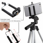 Professional Mobile & Camera Tripod Stand Holder Mount For Cell Phone, Portable Tripod, Mobile Phone Live Stream Holder, Camera Tripod