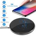 For iPhone Wireless Charger Qi Certified Ultra Slim 5W Charging Pad