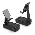 1Pc Cell Phone Stand With HD Surround Wireless Speaker Power Bank Portable Foldable Charging Phone Stand With Anti Slip Base Compatible With Phone Tablet For Home Office Outdoor