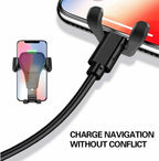 iPhone & Android Universal Car Mount Holder Stand Air Vent Cradle For Mobile Cell Phone Gravity Car Mount Air Vent Phone Holder For I Phone X XR XS Max S Amsung S10 Note9