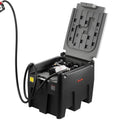 Portable Tank 58 Gal Fuel Tank With 12V Transfer 10 GPM Black