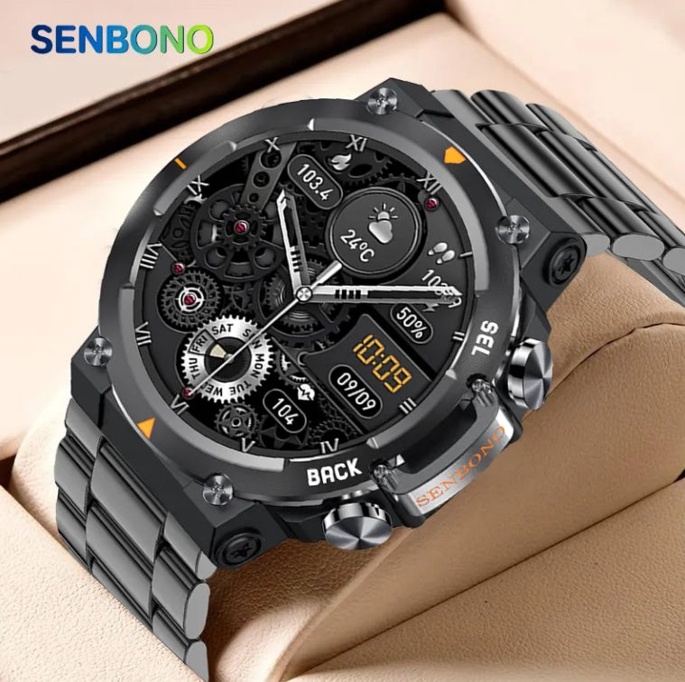 Smartwatch MAX18 Men AMOLED1.43inch Big Screen BT Calls Gesture Control AI Voice Sports Smart Watch Men