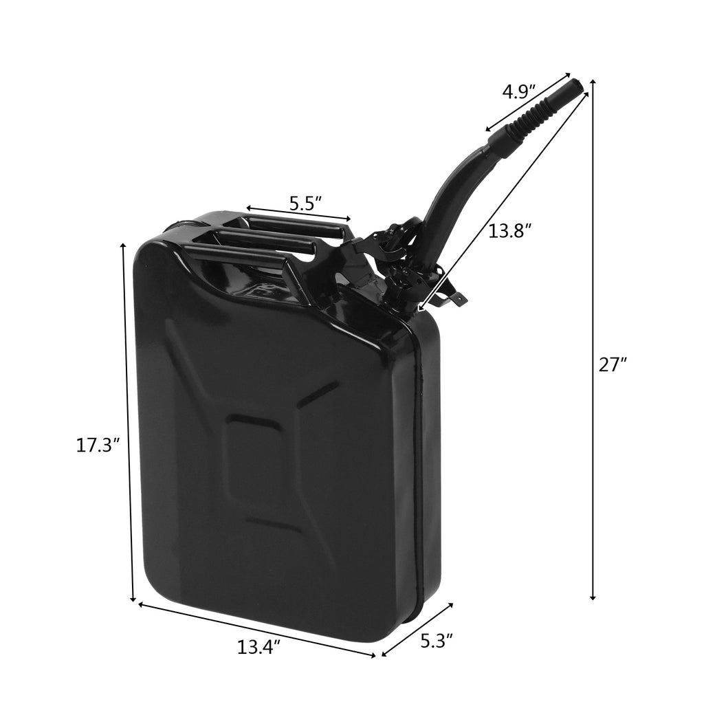 Gas Drum Iron 20L 0.6mm Oil Drum American Black