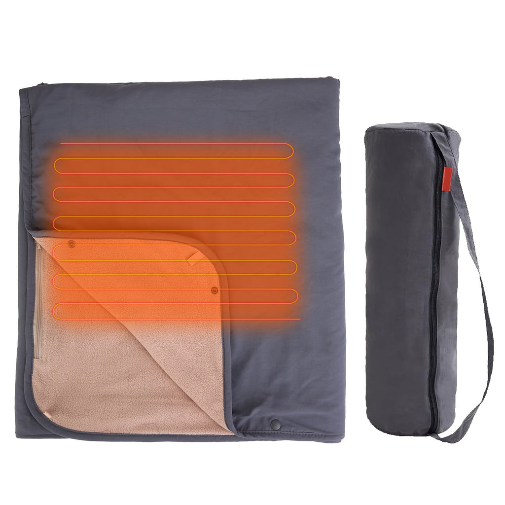 Big Saving Heated Blanket With 3 Heating Levels 1Pc 53.5x37.8in Electric Heated Throw Full Body Heated Shawl Indoor Outdoor Heated Blanket With 3 Heating Levels 2Hrs Auto Off Machine Washable Waterproof