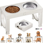 Dog Bowl Holder XiaZ Fashion Pet Products Black