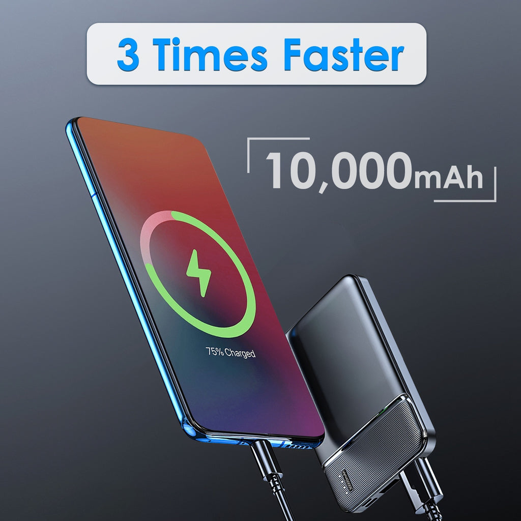 Power Bank 30000mAh & 20000mAh 1W Mah Fast Charging Power Bank With 1 USB Cable Fit For IOS Phone 15 14 13 And More