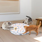 Cats Hide And Seek Mouse Catching Game 1Pc Cat Toys Ball Fast Rolling In Rechargeable Motion Activated Interactive Pouch Cat Toys For Indoor