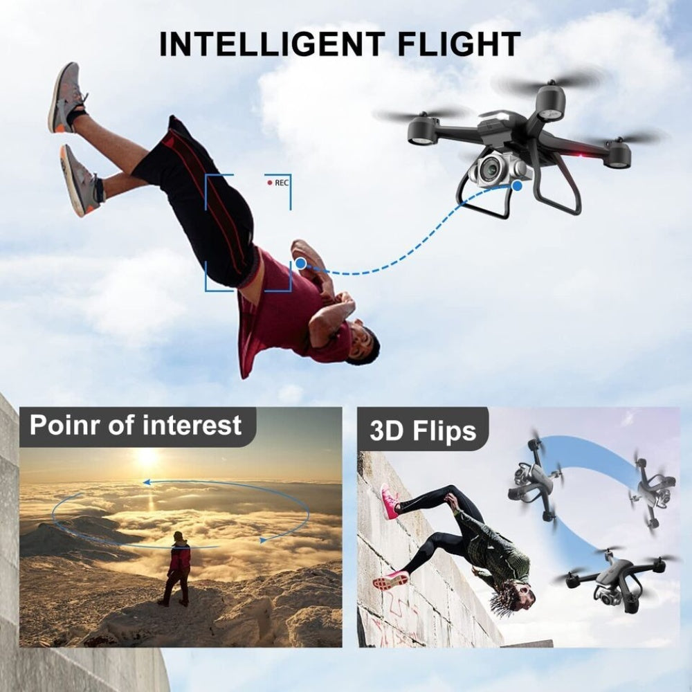 Drone 6K HD Dual Camera 4DRC V14 Professional-Wifi FPV Portable RC Quadcopter 2 BATTERY, Drones Suitable For Adults & Beginners. Logistics Is Randomly Sent By UPS, USPS