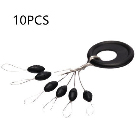 Olive Shaped Rubber Space Bean Fishing Accessory