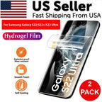 Samsung 2PCS HYDROGEL Screen Protector For Galaxy S23 S22 Ultra Plus Full Cover