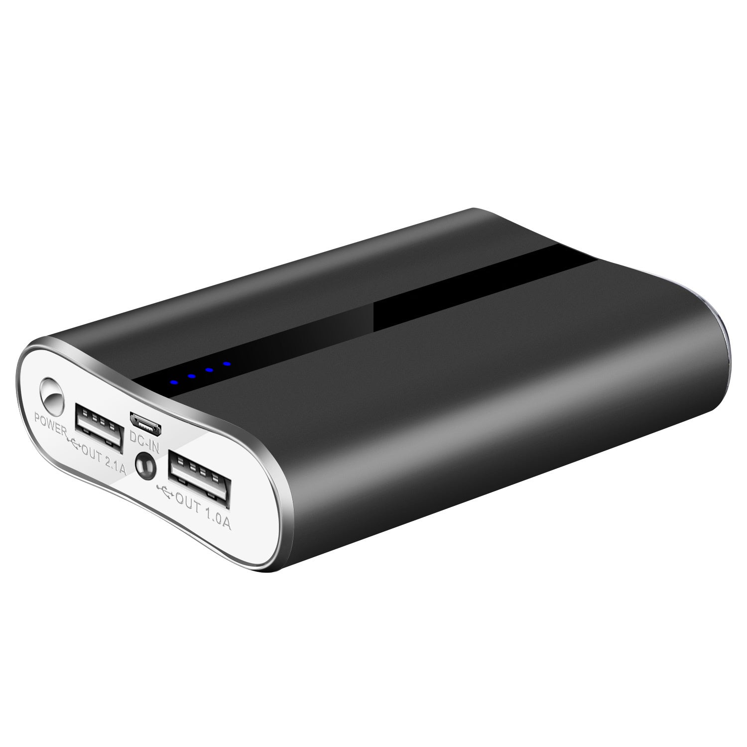 Power Bank 1Pc 12000mAh Portable Charger With Dual USB 3.1A Output Power Bank Ultra-Compact External Battery Pack Fast Charging