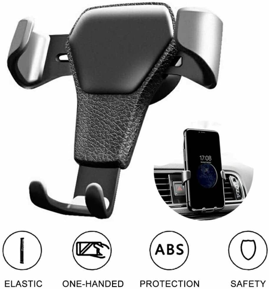 iPhone & Android Universal Car Mount Holder Stand Air Vent Cradle For Mobile Cell Phone Gravity Car Mount Air Vent Phone Holder For I Phone X XR XS Max S Amsung S10 Note9
