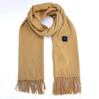 Electric Heated Winter Scarf USB Heating Neck Wrap Unisex Heated