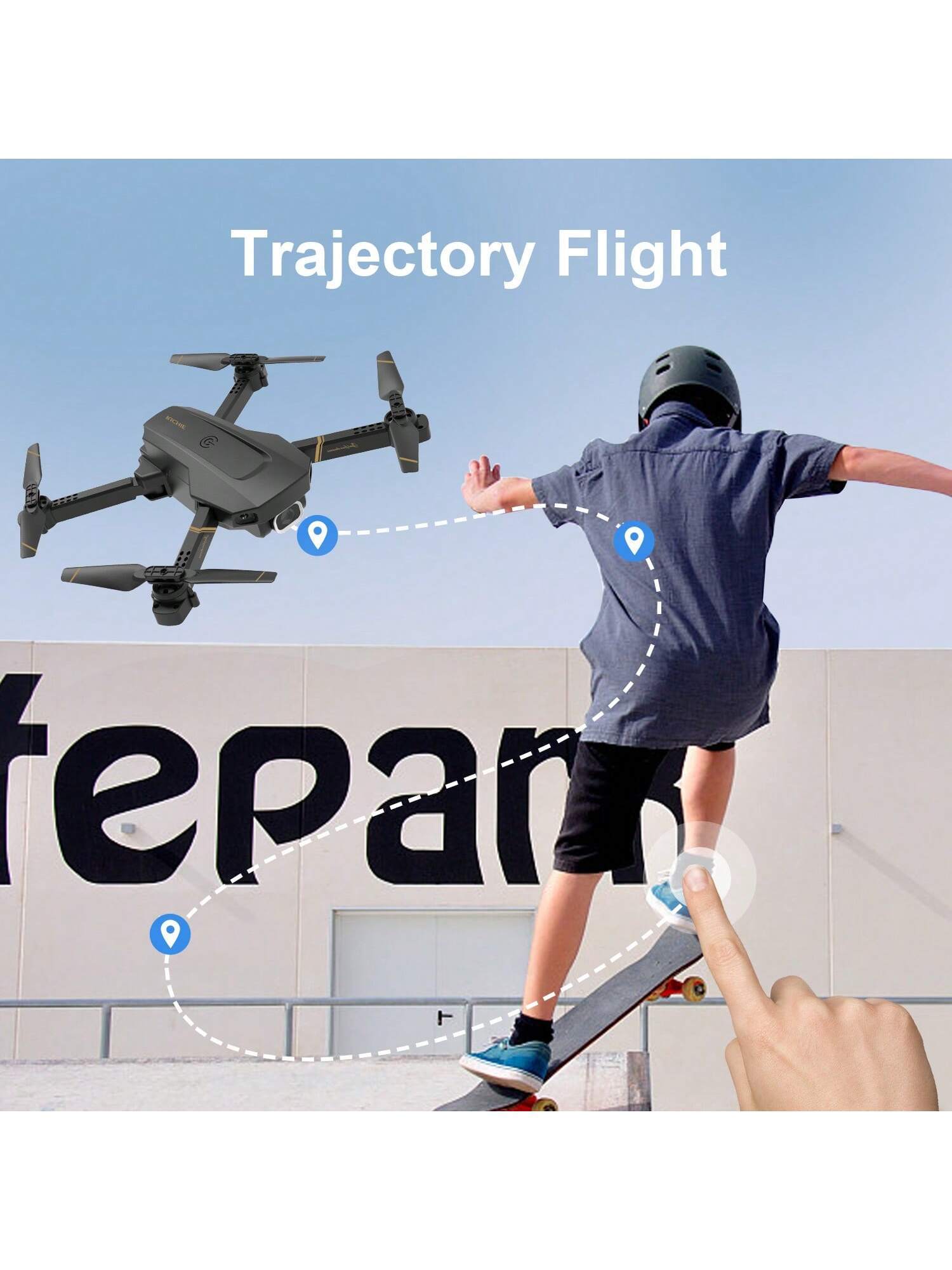 1080P HD Foldable Mini Drone With Camera 4K 4DRC V4 Drone, 3 Batteries, Drones For Adults Kids, Remote-controlled Quadcopter, Logistics Is Randomly Sent By UPS,USPS