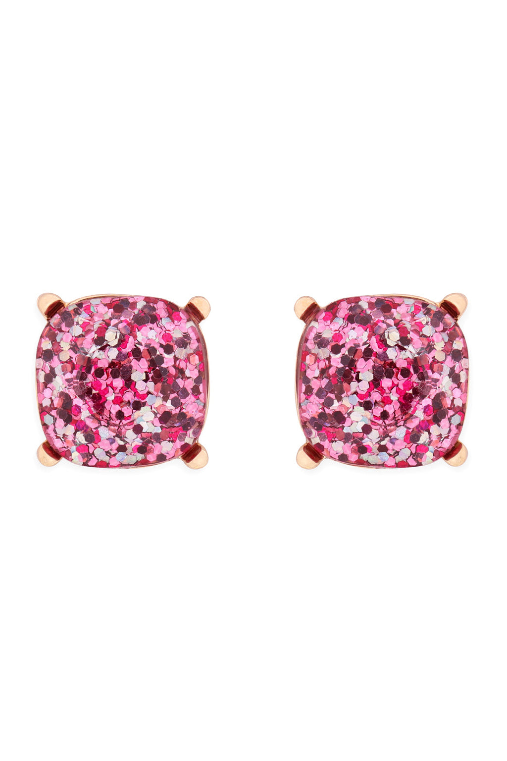 Ae0333-Glitter Epoxy Stud Earrings