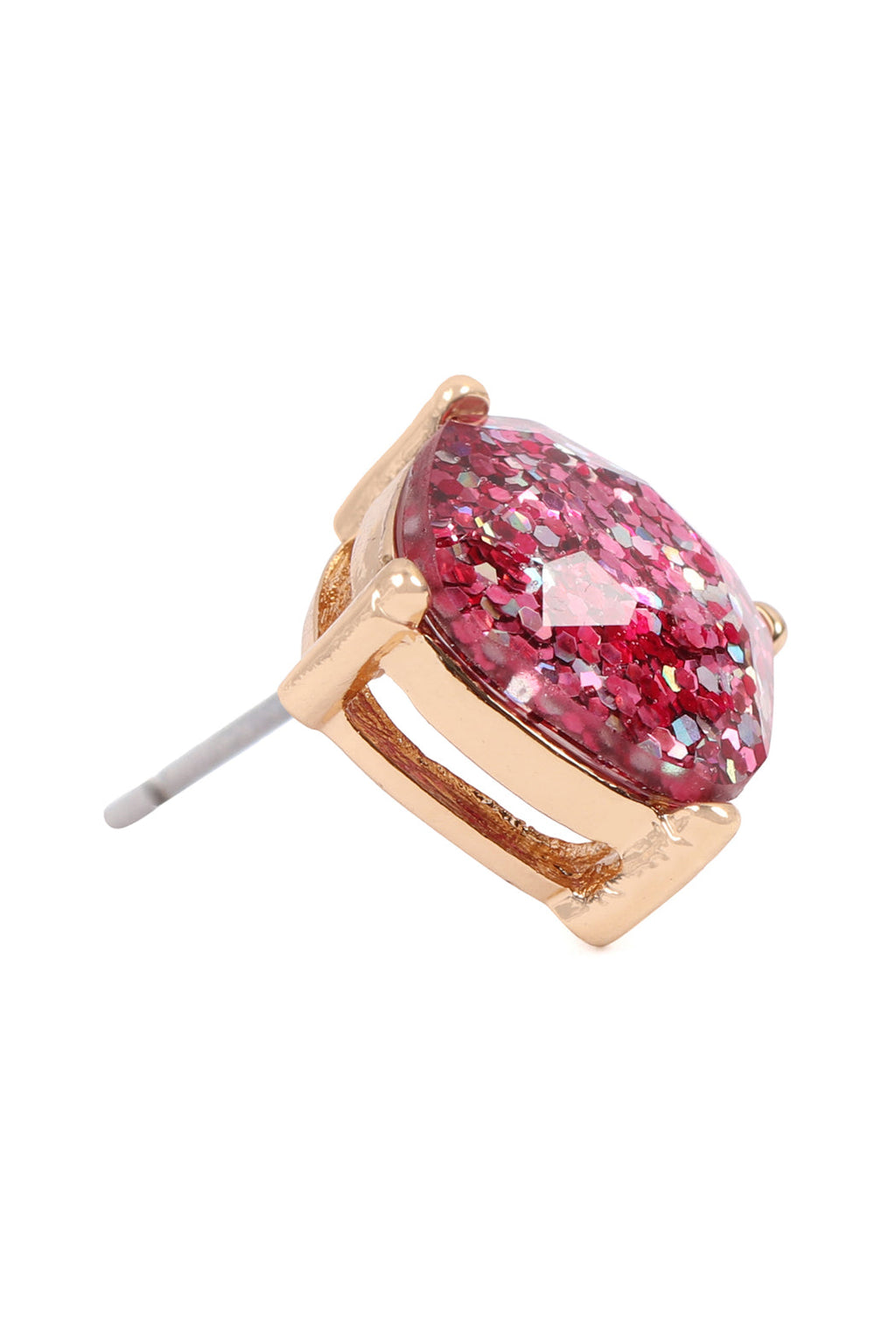 Ae0333-Glitter Epoxy Stud Earrings